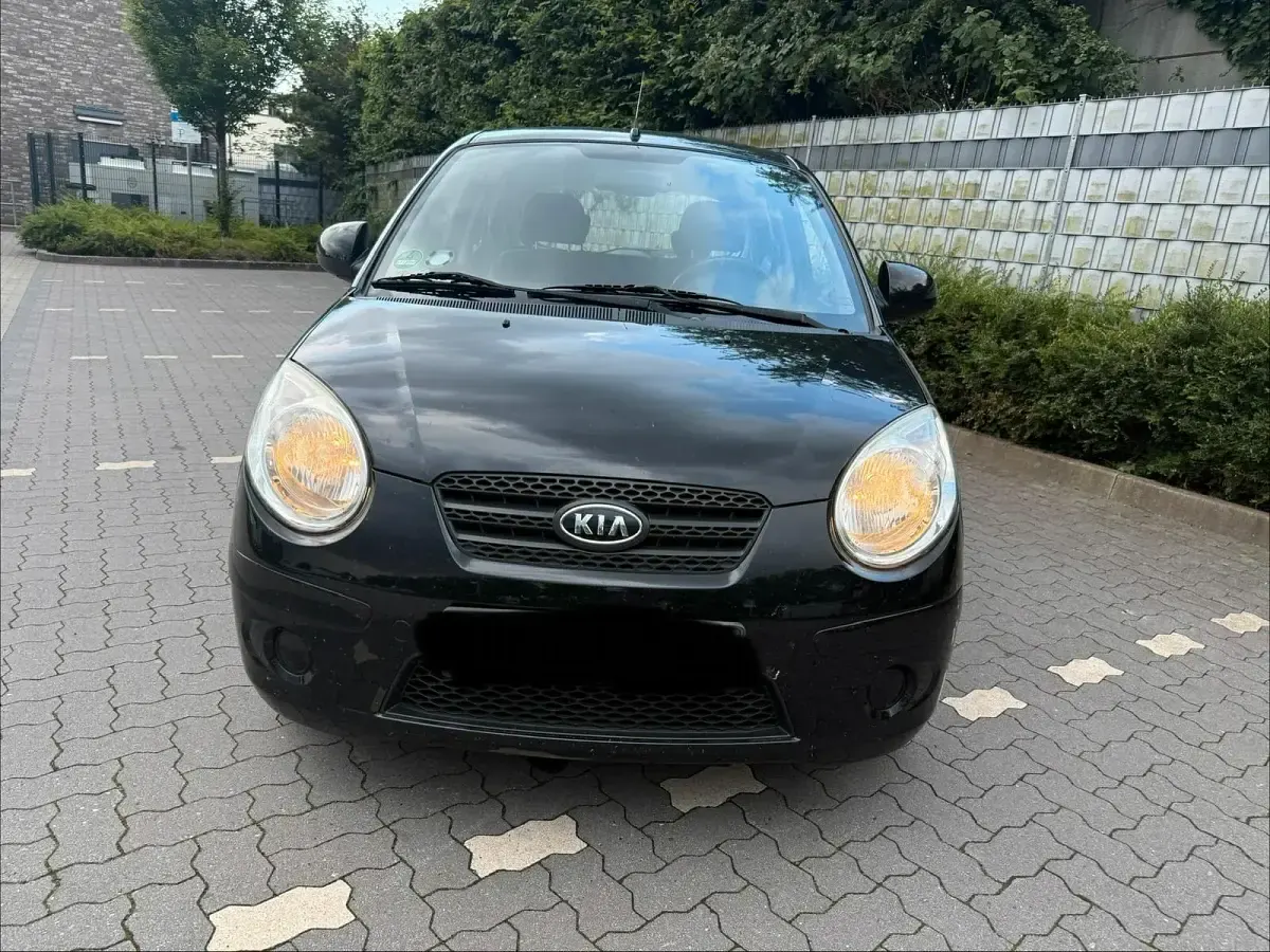 Gebraucht Kia Picanto 65 PS (47 kW) 2009 Schwarz Kleinwagen
