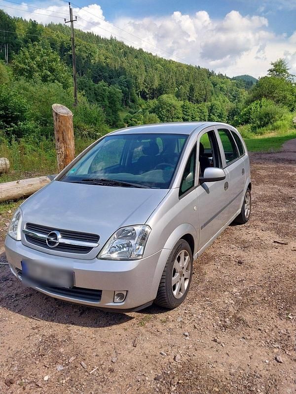 Silber Gebraucht 2005 Opel Meriva Van / Kleinbus | 600 € (Superpreis) - Bild 1/3