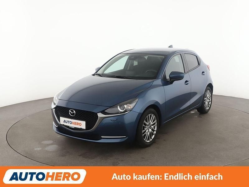 Blau Gebraucht 2020 Mazda 2 Sports-Line Kleinwagen | 16.220 € (Fairer Preis) - Bild 1/3