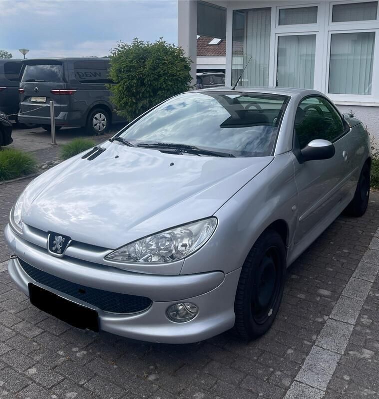 Silber Gebraucht 2003 Peugeot 206 CC Filou Cabrio | 1.400 € (Fairer Preis) - Bild 1/4