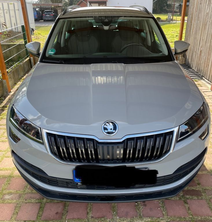 Grau Gebraucht 2019 Skoda Karoq Style SUV | 22.700 € (Etwas zu teuer) - Bild 1/4