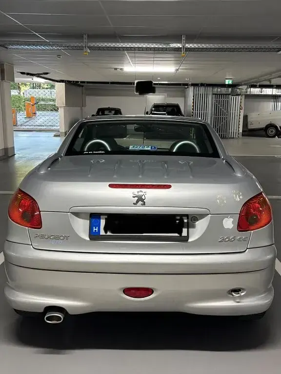 Gebraucht Peugeot 206 CC 109 PS (80 kW) 2005 Grau Cabrio
