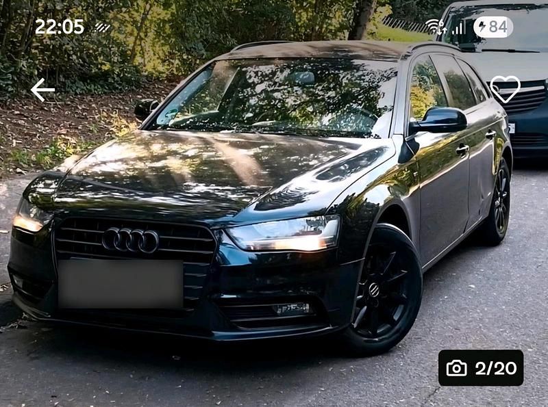 Gebraucht Audi A4 S-Line 150 PS (110 kW) 2013 Schwarz Kombi