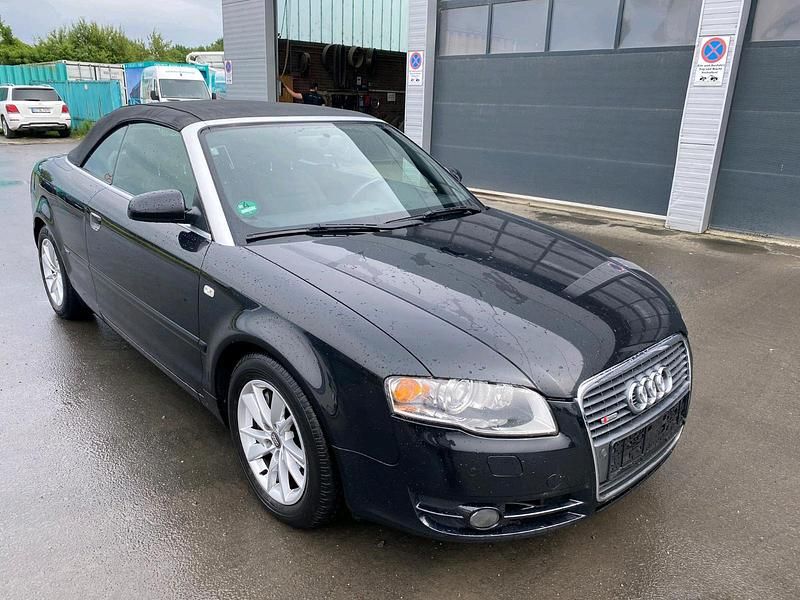 Schwarz Gebraucht 2006 Audi A4 Cabriolet Cabrio | 5.800 € (Guter Preis) - Bild 1/4