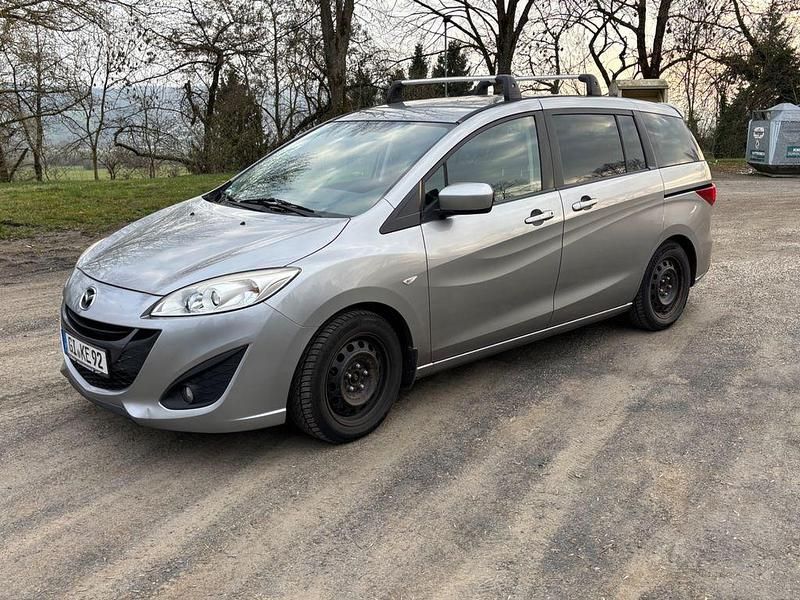Gebraucht Mazda 5 Prime-Line 116 PS (85 kW) 2013 Grau Van / Kleinbus
