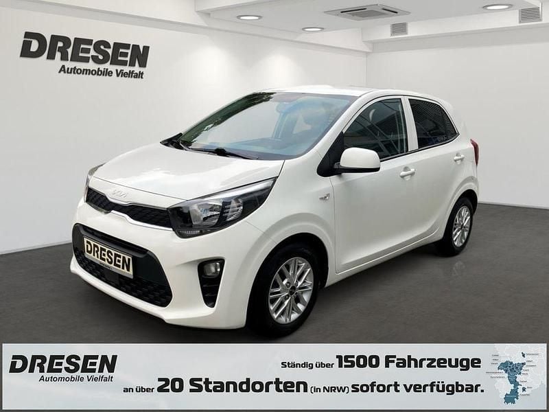 Weiss Gebraucht 2022 Kia Picanto DREAM-TEAM Edition Kleinwagen | 13.450 € (Fairer Preis) - Bild 1/4