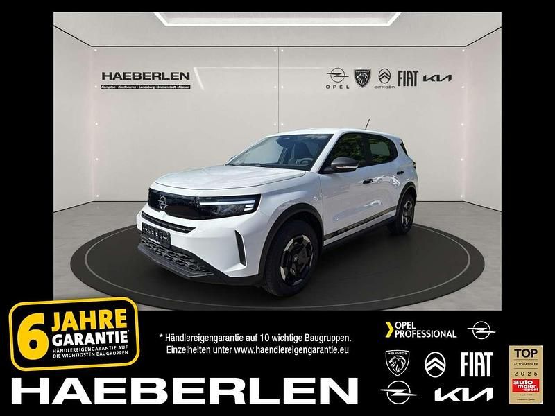 Neu Opel Frontera Edition 101 PS (74 kW) 2025 Arktis weiß SUV