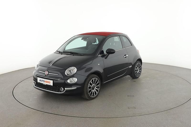 Schwarz Gebraucht 2021 Fiat 500C Star Cabrio | 13.420 € (Superpreis) - Bild 1/3