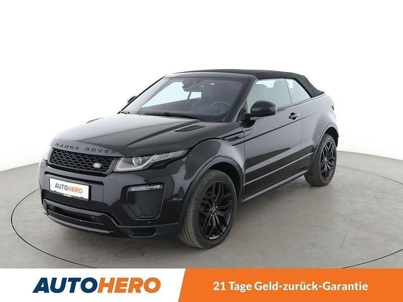 Schwarz Gebraucht 2016 Land Rover Range Rover evoque HSE Dynamic Cabrio | 24.940 € (Fairer Preis) - Bild 1/3