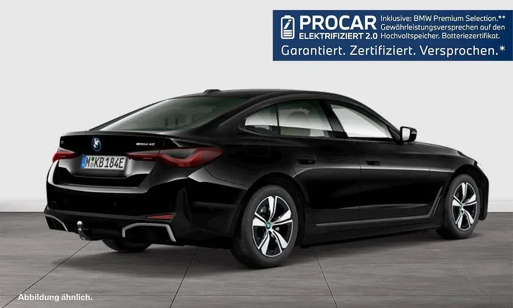 Gebraucht BMW i4 Sport Line 250 kW (340 PS) 2023 Schwarz Limousine
