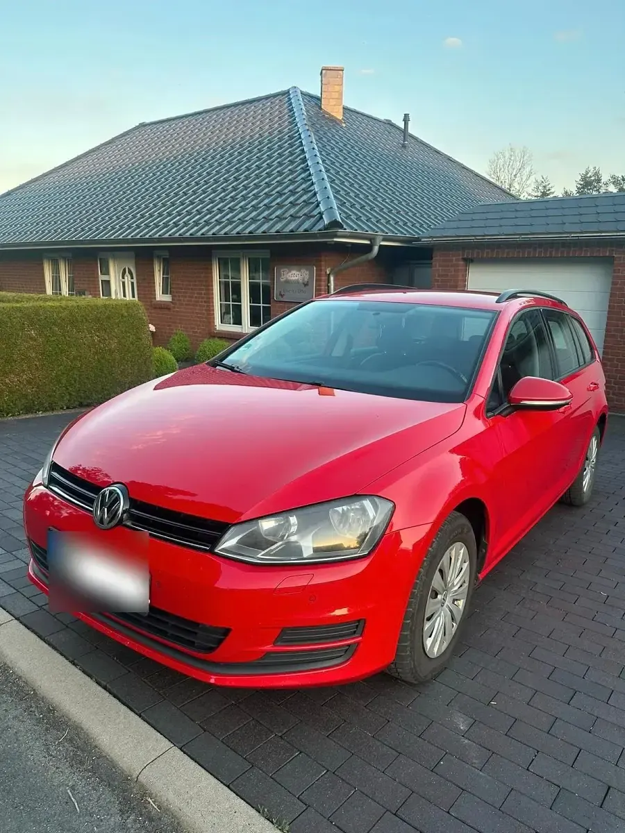 Gebraucht VW Golf VII 150 PS (110 kW) 2013 Rot Kombi