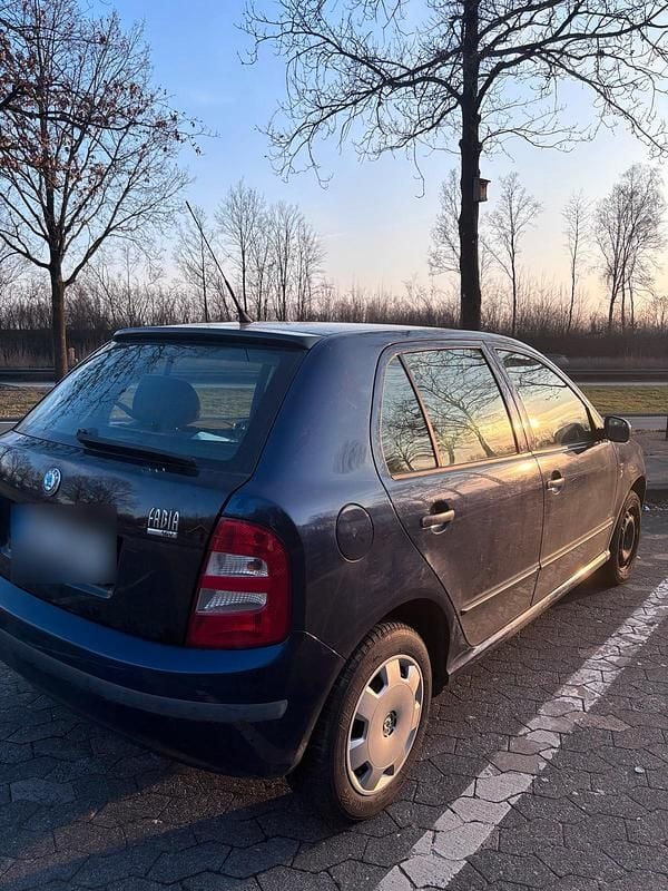 Gebraucht Skoda Fabia 75 PS (55 kW) 2002 Blau Kleinwagen
