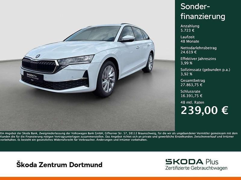 Weiß Gebraucht 2024 Skoda Octavia Selection Kombi | 30.342 € (Fairer Preis) - Bild 1/3