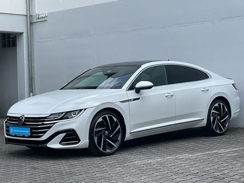Usata VW Arteon R-line 280 CV (205 kW) 2021 Bianco Berlina