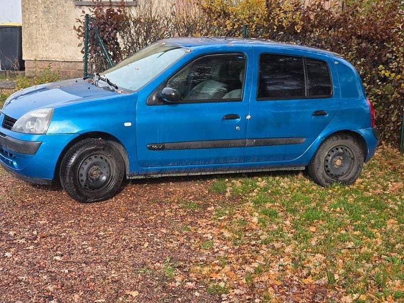 Gebraucht Renault Clio II Authentique 75 PS (55 kW) 2004 Blau Limousine