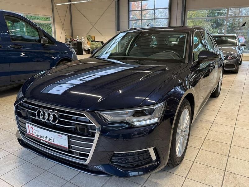 Blau Gebraucht 2022 Audi A6 Design Kombi | 30.499 € (Superpreis) - Bild 1/4