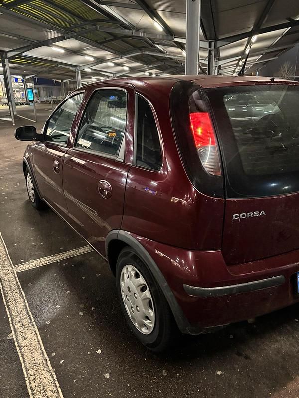 Gebraucht Opel Corsa 80 PS (58 kW) 2005 Rot Kleinwagen