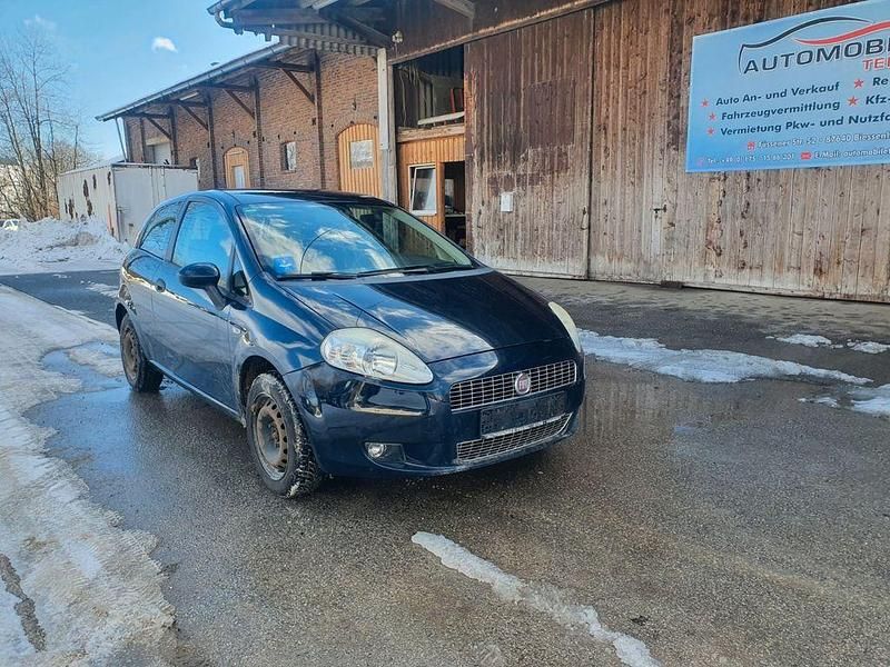 Gebraucht Fiat Punto Active 65 PS (47 kW) 2009 Blau Limousine