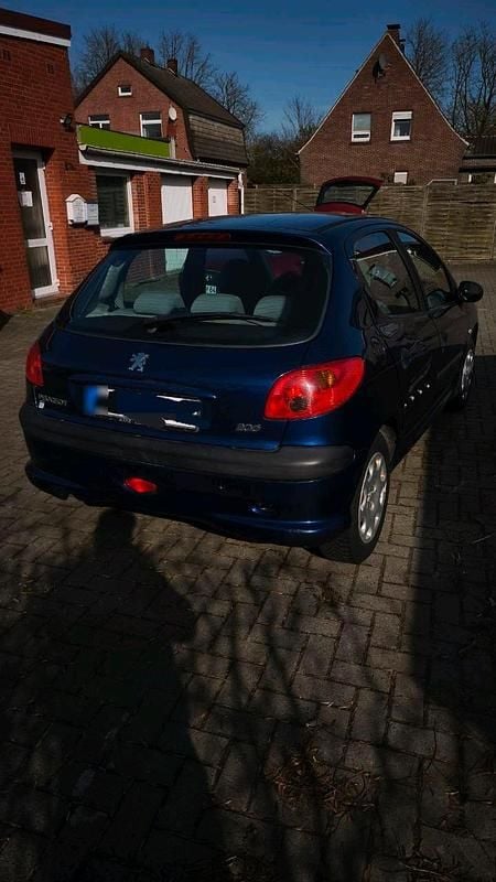Gebraucht Peugeot 206 75 PS (55 kW) 2006 Blau Kleinwagen