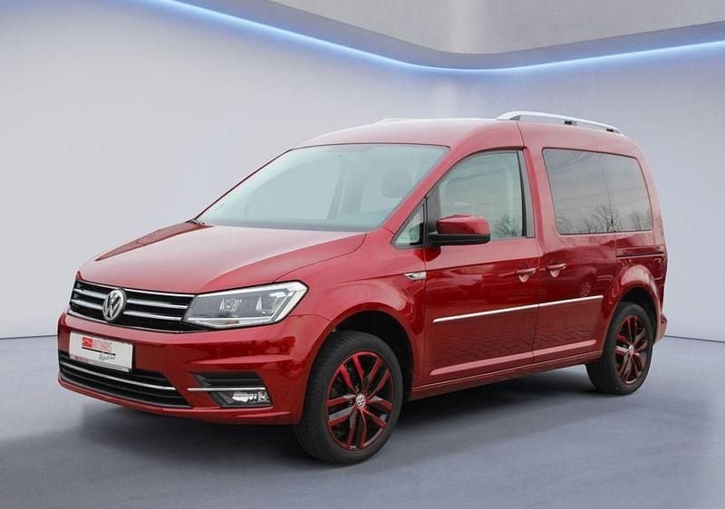 Gebraucht VW Caddy 125 PS (91 kW) 2015 Rot Van / Kleinbus