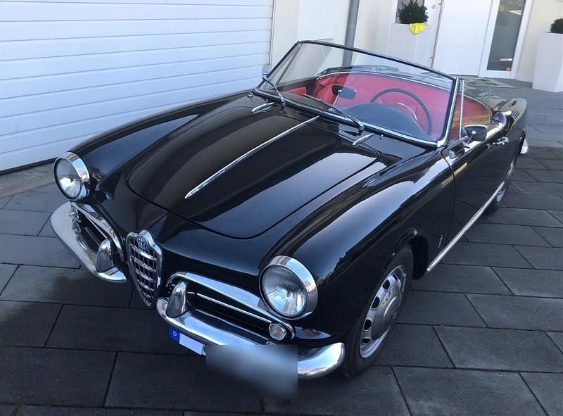 Gebraucht Alfa Romeo Giulia Spider 92 PS (67 kW) 1962 Schwarz Cabrio