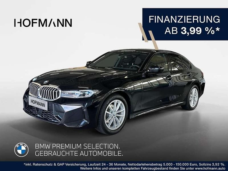 Saphirschwarz metallic Gebraucht 2024 BMW 320 M Sport Limousine | 39.849 € (Guter Preis) - Bild 1/2