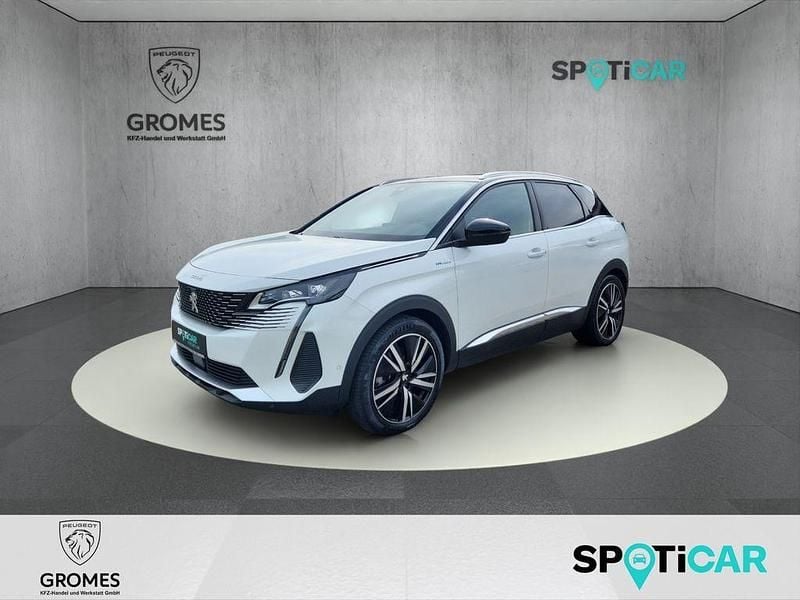Weiß perlglänzend Gebraucht 2022 Peugeot 3008 GT SUV | 25.990 € (Fairer Preis) - Bild 1/4