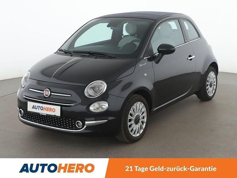 Schwarz Gebraucht 2021 Fiat 500C Dolcevita Cabrio | 12.710 € (Fairer Preis) - Bild 1/3