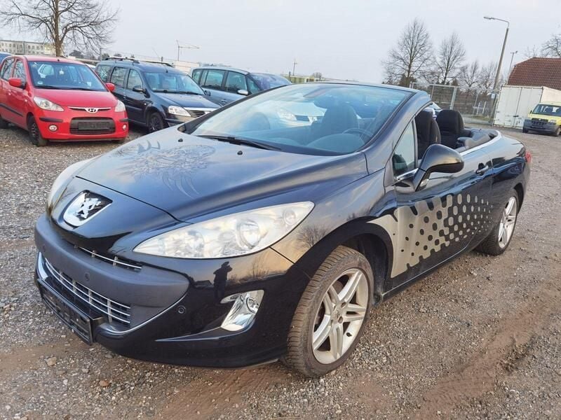 Schwarz Gebraucht 2010 Peugeot 308 CC Premium Cabrio | 2.200 € (Superpreis) - Bild 1/4