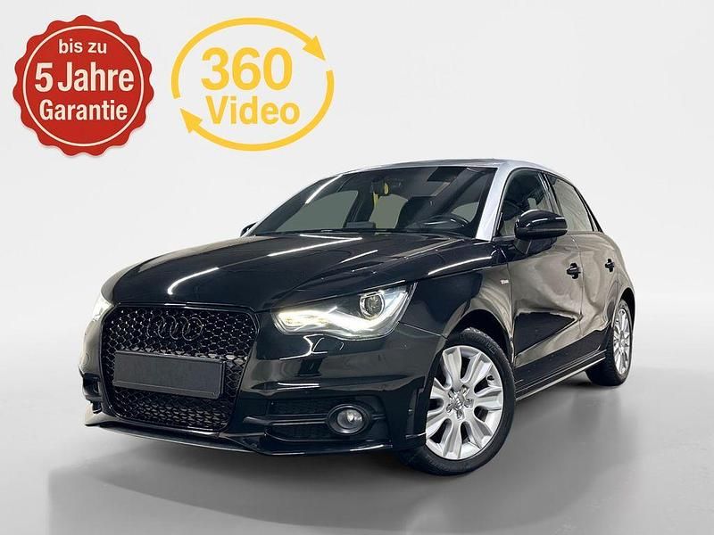Schwarz Gebraucht 2013 Audi A1 Sportback S-Line Kleinwagen | 16.290 € (Fairer Preis) - Bild 1/4