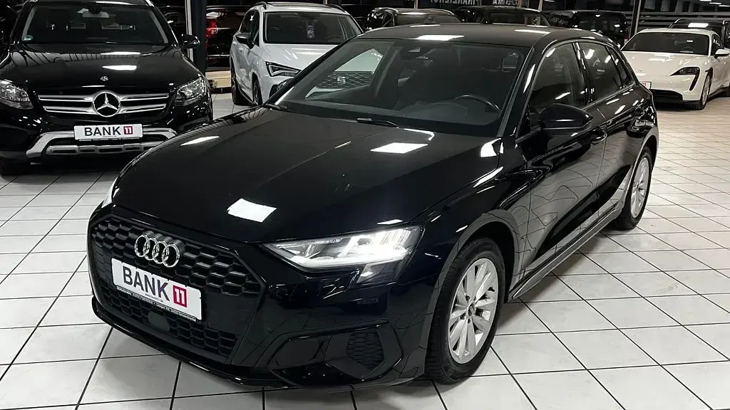 Brugt Audi A3 Basis 150 HK (110 kW) 2022 Sort Sedan