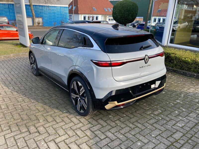 Gebraucht Renault Megane E-Tech Iconic 160 kW (218 PS) 2023 Grau grau kqj + schwarz gne Limousine
