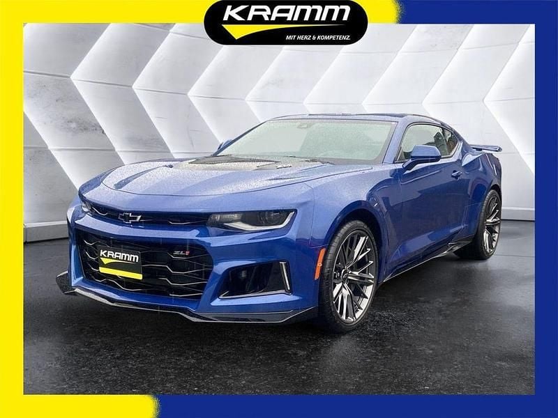 Riverside blue Gebraucht 2024 Chevrolet Camaro ZL1 Coupé | 96.599 € (Teuer) - Bild 1/3