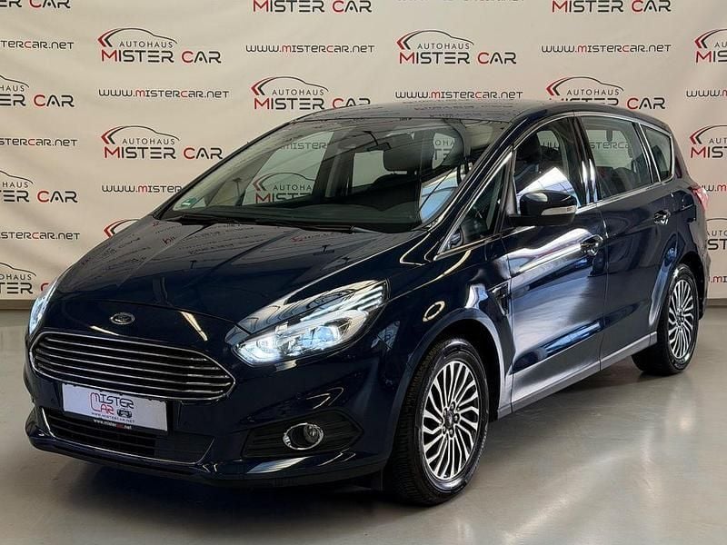 Blazer blue Gebraucht 2019 Ford S-MAX Titanium Van / Kleinbus | 18.890 € (Superpreis) - Bild 1/4