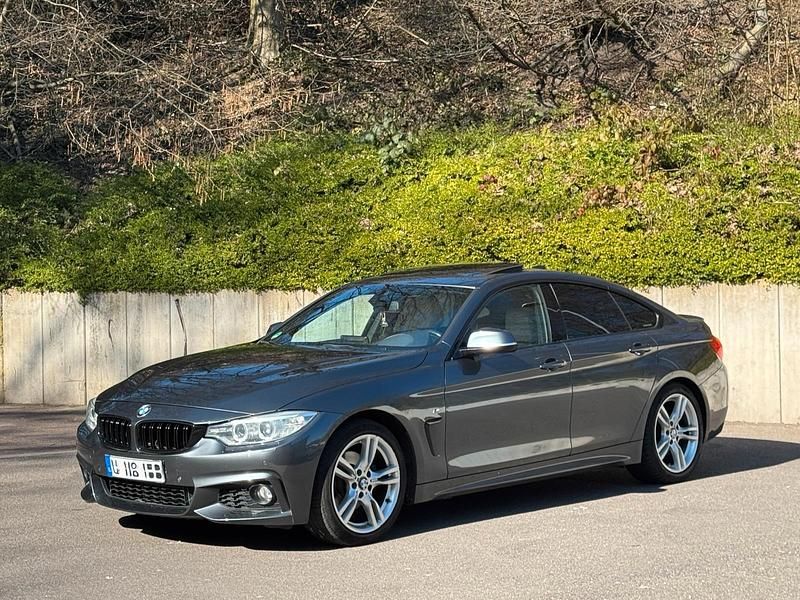 Grau Gebraucht 2015 BMW 420 Gran Coupé M Sport Coupé | 18.000 € (Guter Preis) - Bild 1/4