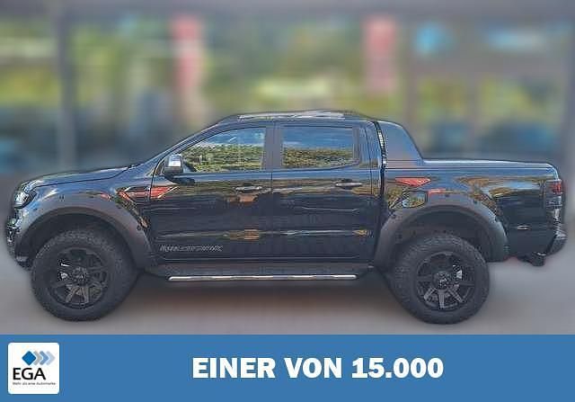 Schwarz metallic Gebraucht 2022 Ford Ranger Wildtrack Abholung | 45.490 € (Etwas zu teuer) - Bild 1/4