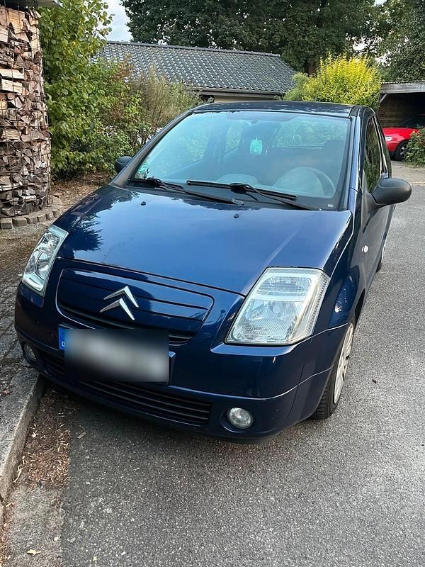 Blau Gebraucht 2005 Citroën C2 Advance Kleinwagen | 500 € (Superpreis) - Bild 1/4