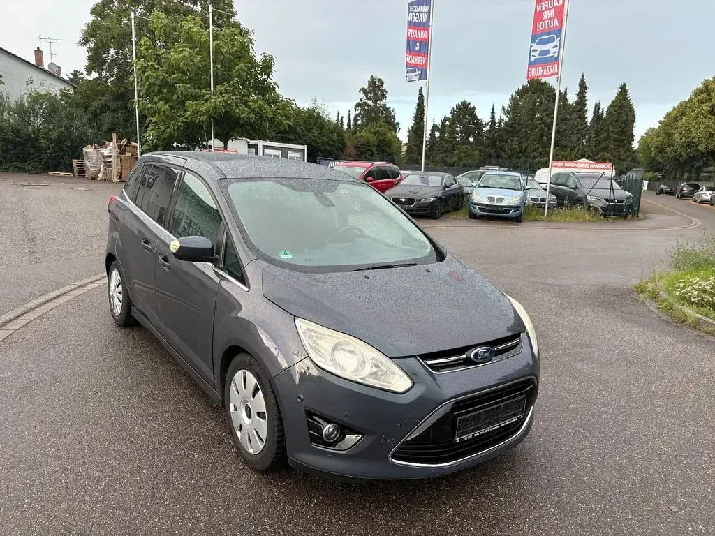 Gebraucht Ford Grand C-Max Titanium 150 PS (110 kW) 2012 Grau Van / Kleinbus