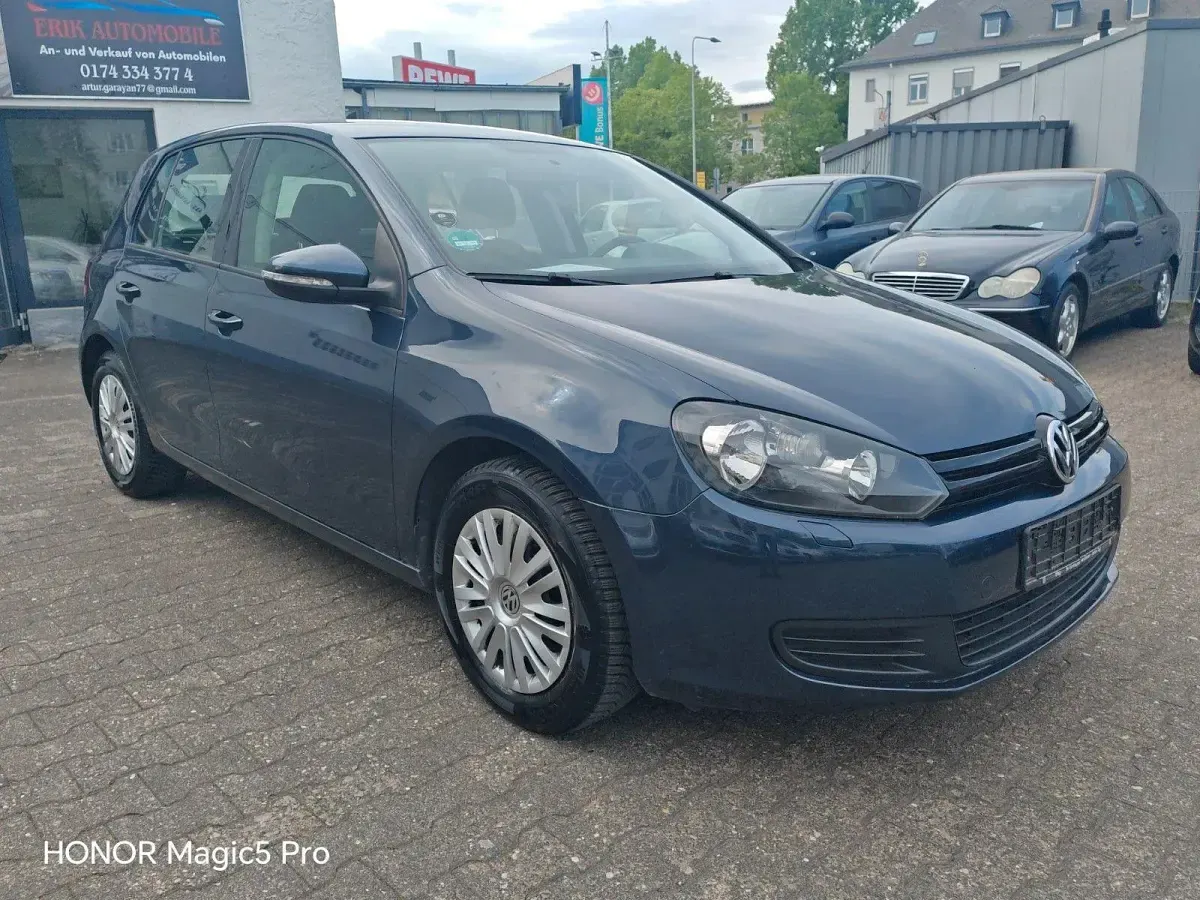 Second-hand VW Golf VI Trendline 86 CP (63 kW) 2011 Albastru Hatchback
