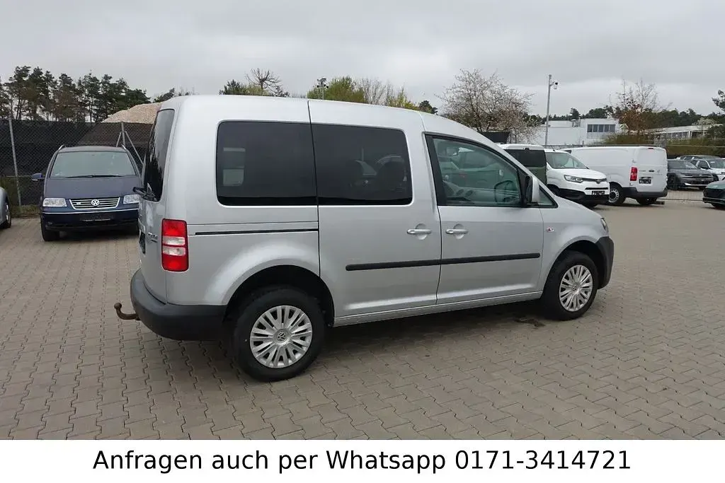 Second-hand VW Caddy Team 110 CP (80 kW) 2015 Argintiu Monovolum