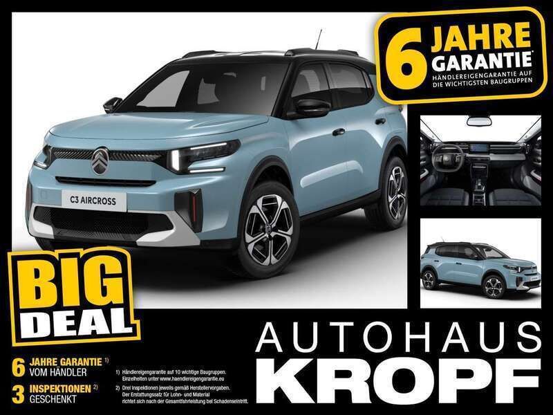 Montecarloblau Neu 2025 Citroën e-C3 Kleinwagen | 24.978 € (Fairer Preis) - Bild 1/2