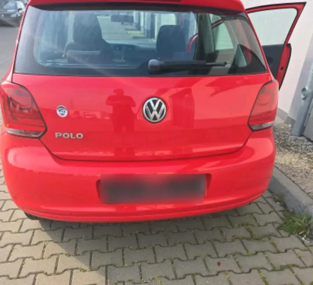 Gebraucht VW Polo 60 PS (44 kW) 2011 Rot Kleinwagen