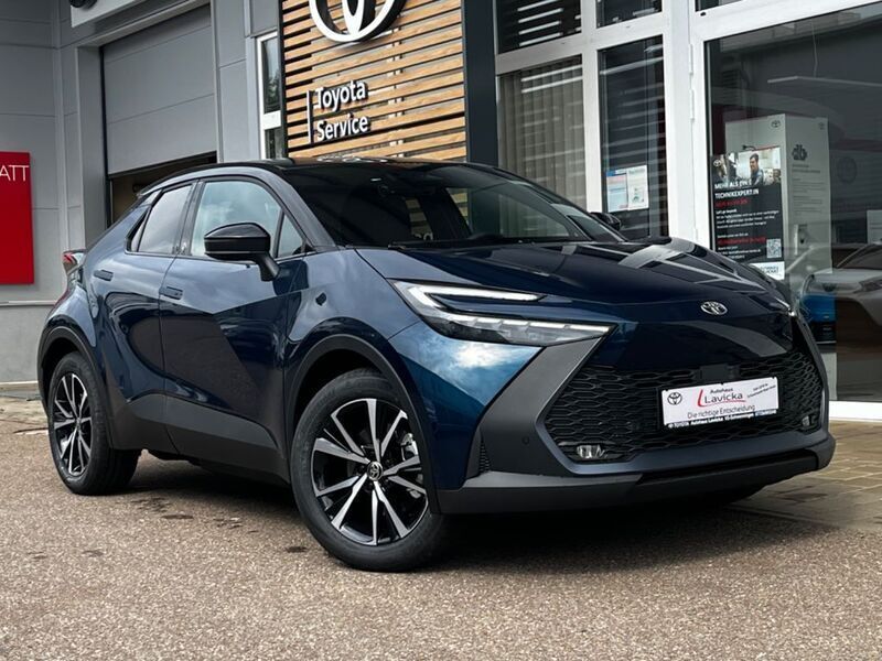 Mdnight teal metallic Gebraucht 2024 Toyota C-HR Team SUV | 38.100 € (Fairer Preis) - Bild 1/4