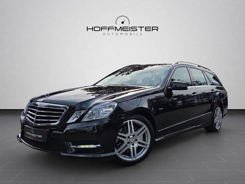 Schwarz Gebraucht 2012 Mercedes E350 AMG line Kombi | 12.890 € (Guter Preis) - Bild 1/4