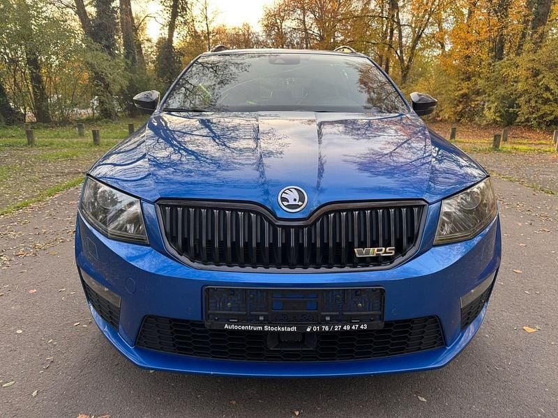 Gebraucht Skoda Octavia RS 184 PS (135 kW) 2015 Blau Kleinwagen
