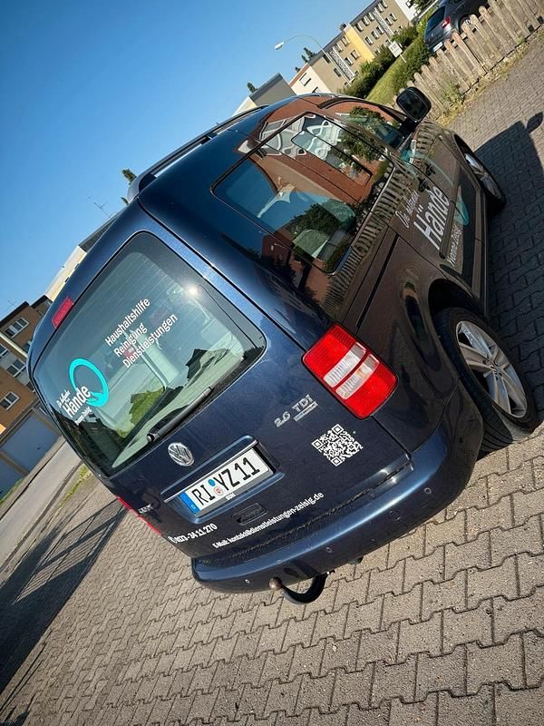 Blau Gebraucht 2014 VW Caddy Van / Kleinbus | 12.999 € - Bild 1/3