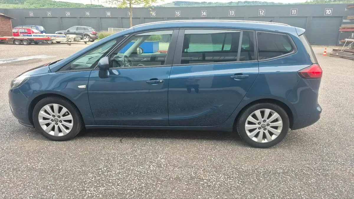 Gebraucht Opel Zafira 170 PS (125 kW) 2015 Blau Van / Kleinbus