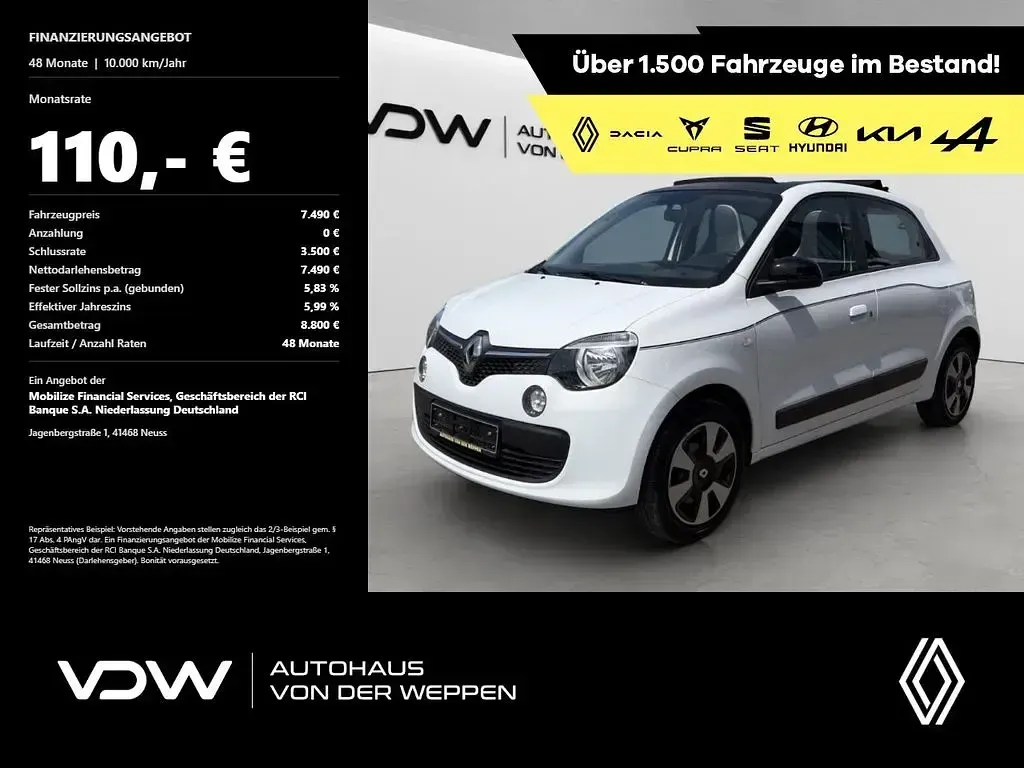 Gebraucht Renault Twingo LIMITED 69 PS (50 kW) 2017 Kleinwagen