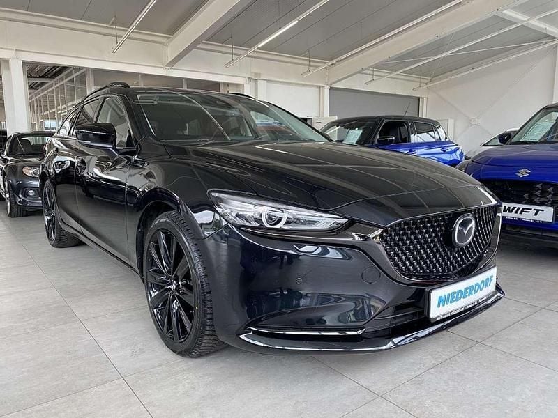 Jet black Gebraucht 2024 Mazda 6 Homura-Line Kombi | 30.800 € (Guter Preis) - Bild 1/4