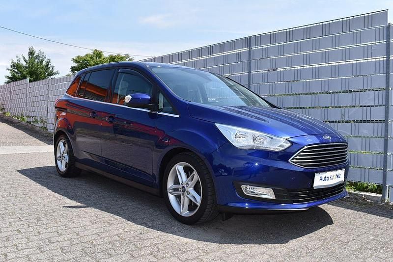 Gebraucht Ford Grand C-Max Titanium 150 PS (110 kW) 2017 Blau Van / Kleinbus